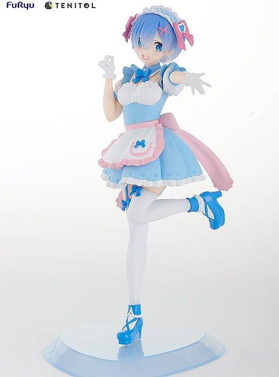 FuRyu - Re:Zero Starting Life in Another World - Yumekawa Maid Rem Tenitol Figure