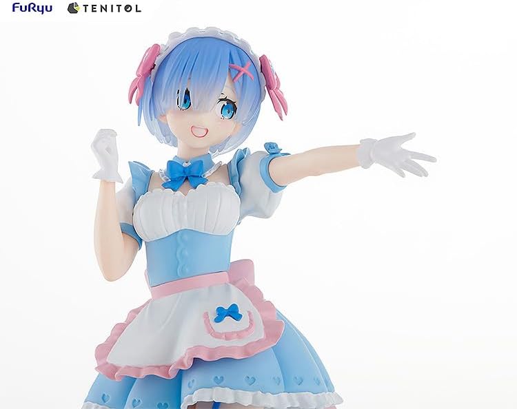 FuRyu - Re:Zero Starting Life in Another World - Yumekawa Maid Rem Tenitol Figure