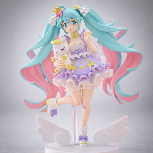 FuRyu - Vocaloid - Hatsune Miku - Yumekawa Princess Lavender Version Tenitol Figure