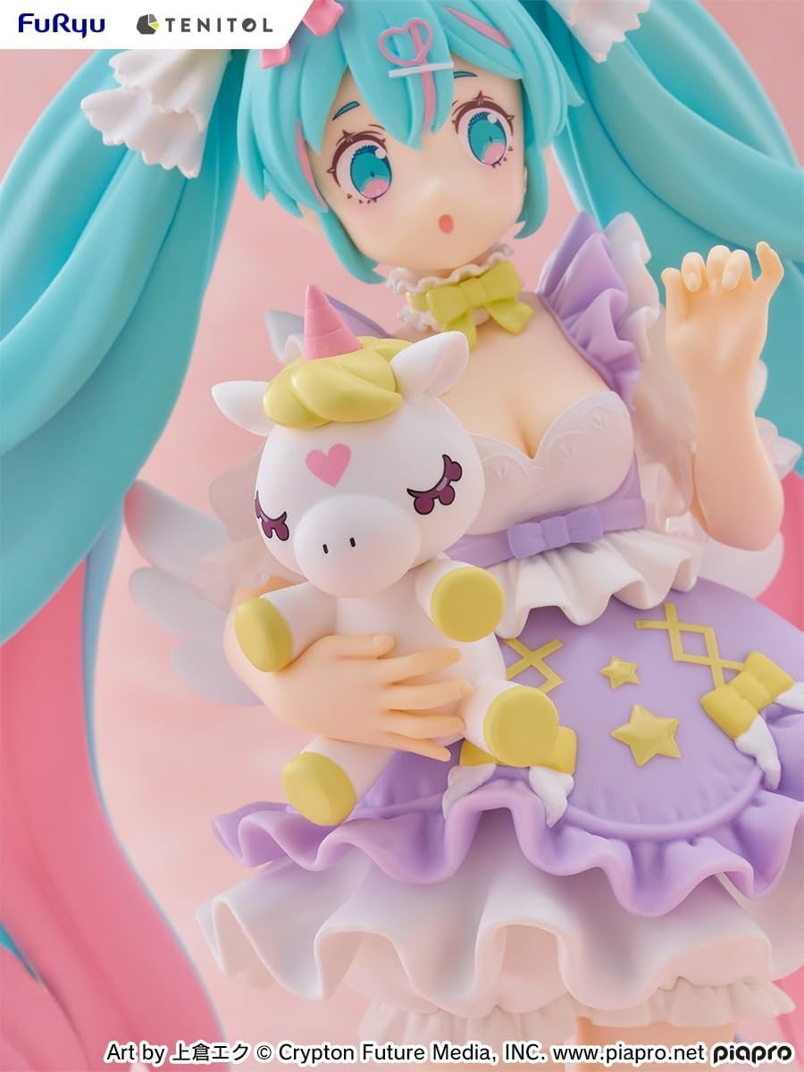 FuRyu - Vocaloid - Hatsune Miku - Yumekawa Princess Lavender Version Tenitol Figure