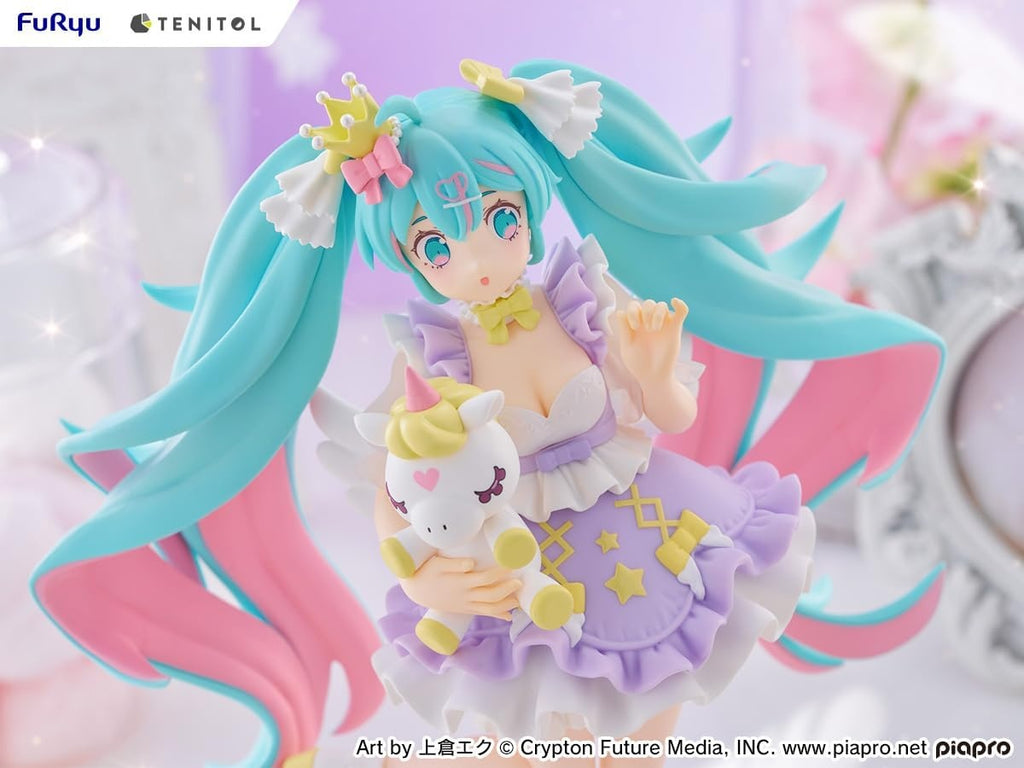 FuRyu - Vocaloid - Hatsune Miku - Yumekawa Princess Lavender Version Tenitol Figure