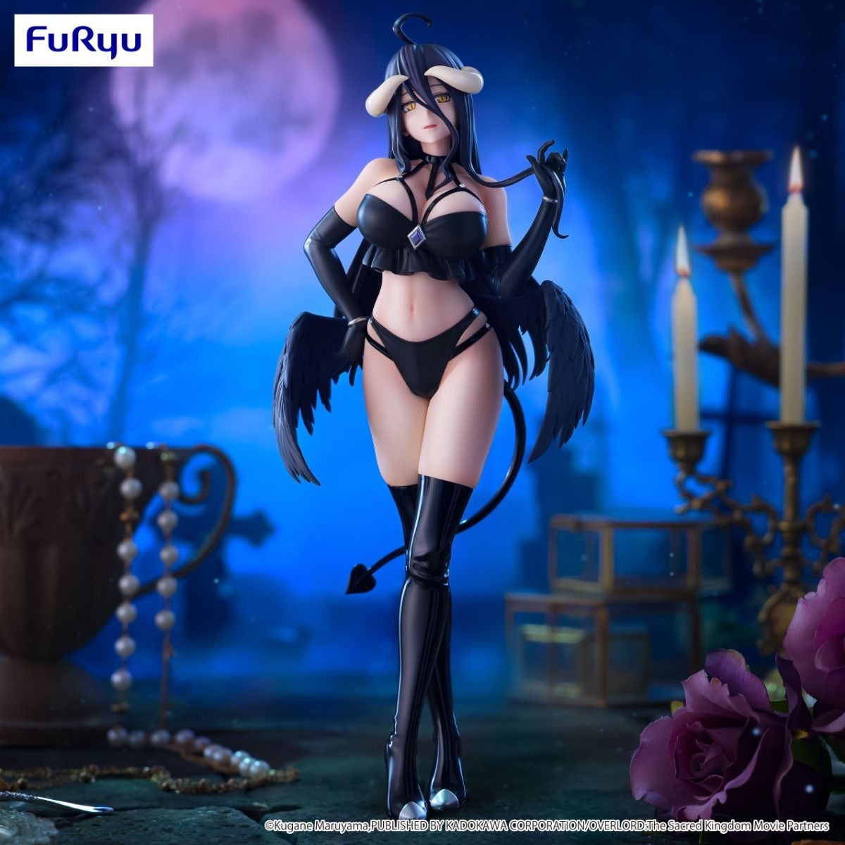 FuRyu - Overlord - Albedo - BiCute Bunnies Figure Dark Ver