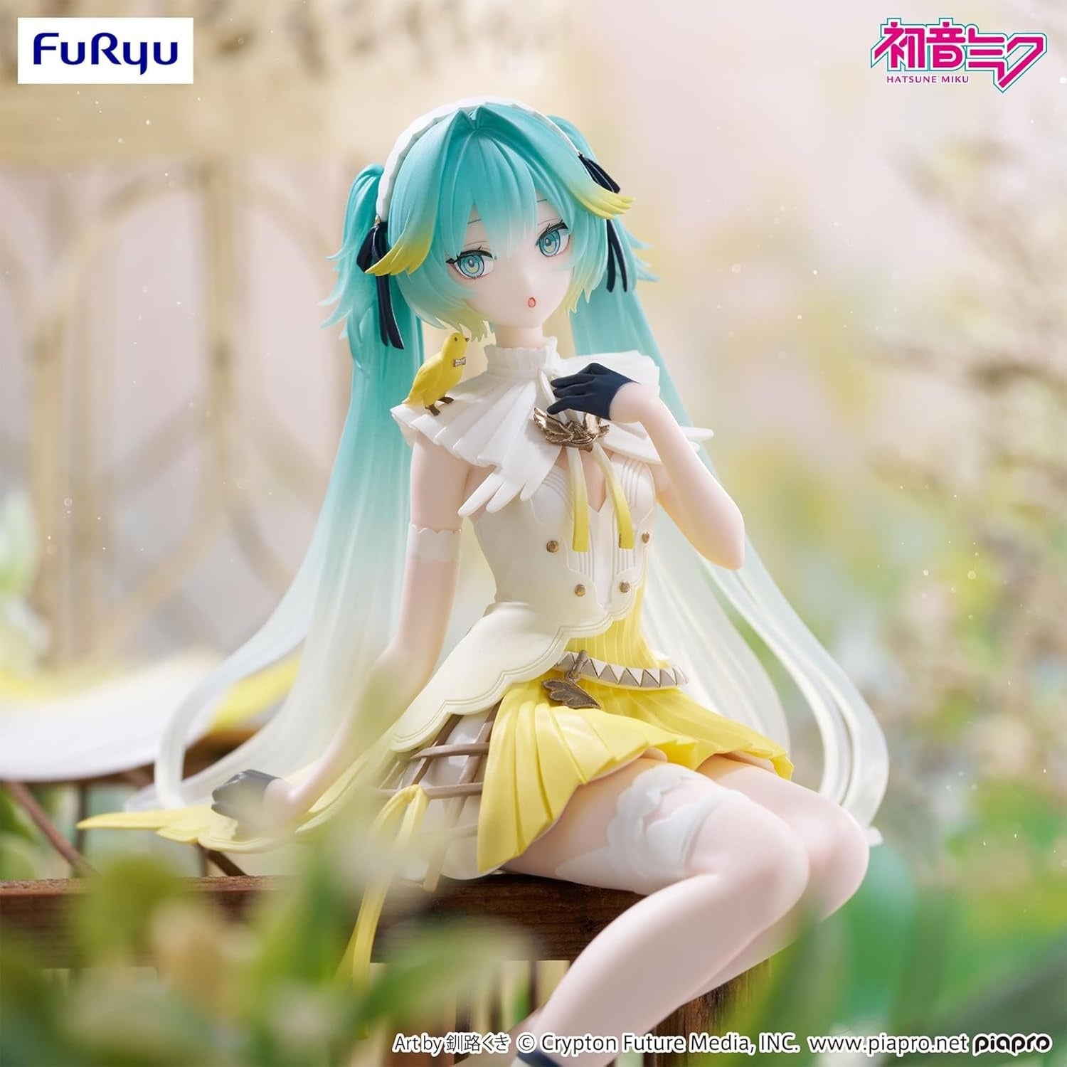 FuRyu - Hatsune Miku - Canary Bird - Noodle Stopper Figure