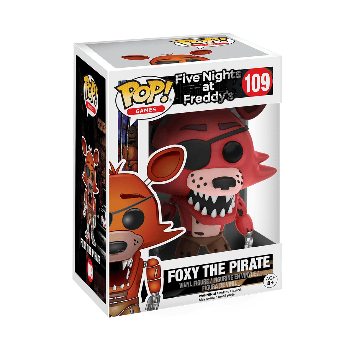 Funko Pop! Games: Five Nights at Freddy's - Foxy the Pirate #109