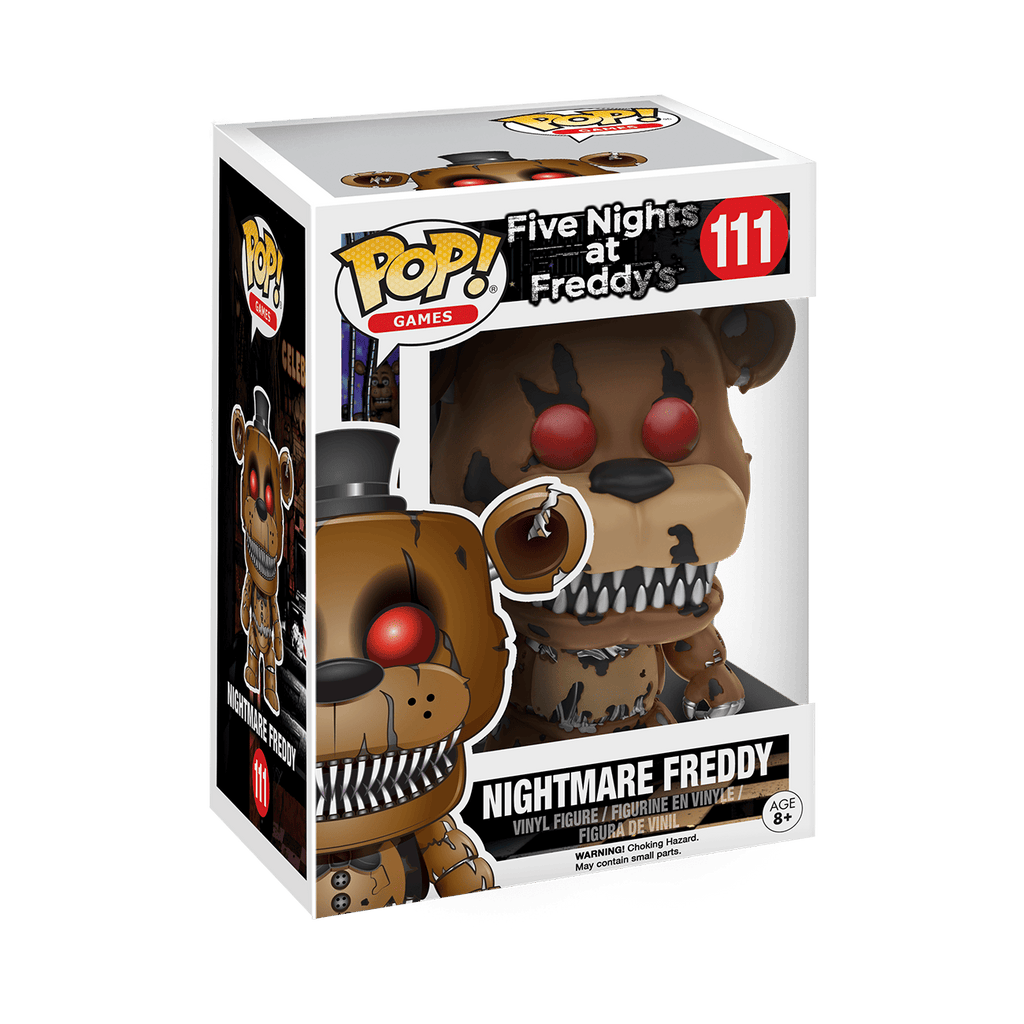Funko Pop Games Five Nights At Freddy's Nightmare Freddy Vinyl Action Figure
