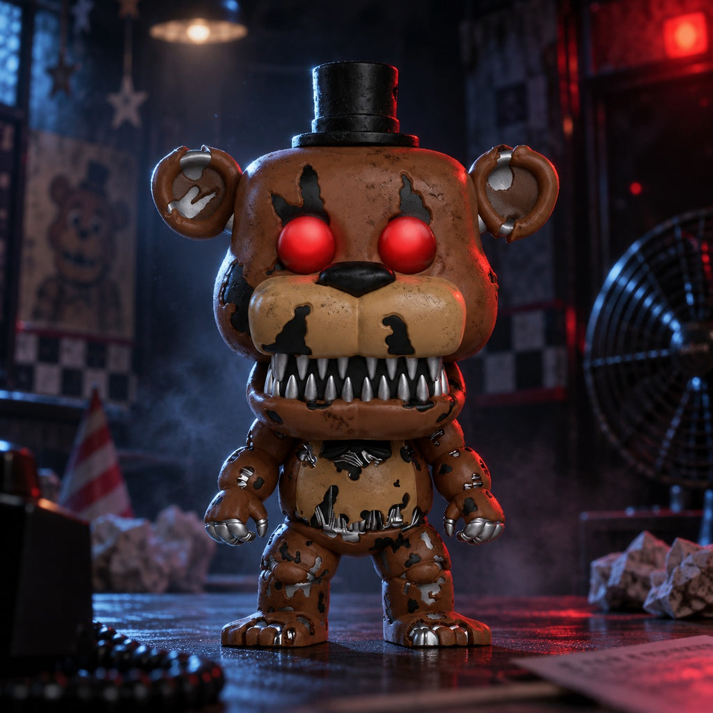 Funko Pop Games Five Nights At Freddy's Nightmare Freddy Vinyl Action Figure