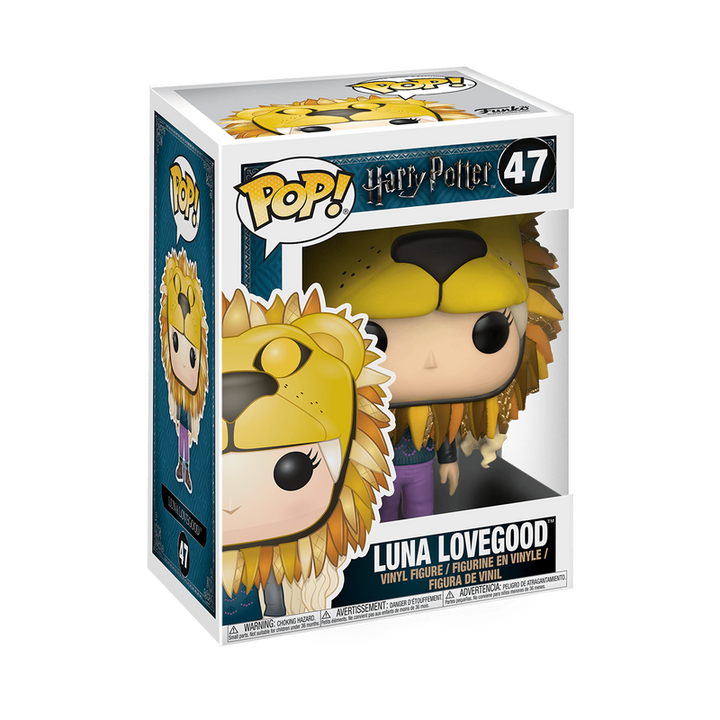 Funko Pop! Harry Potter - Luna Lovegood with Lion Head #47