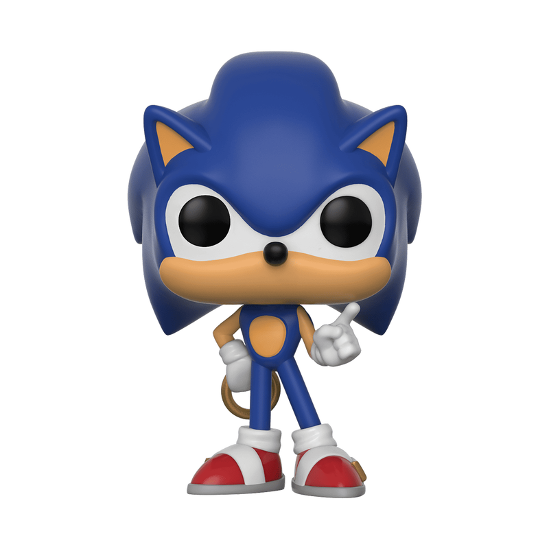 Funko Pop! Games: Sonic the Hedgehog - Sonic with Ring #283