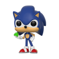 Funko Pop! Games: Sonic The Hedgehog - Sonic with Emerald #284