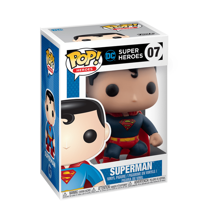Funko Pop! Heroes: DC Comics Super Heroes - Superman Original #07