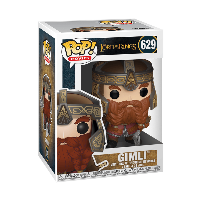 Funko Pop! Movies:  The Lord Of The Rings - Gimli #629