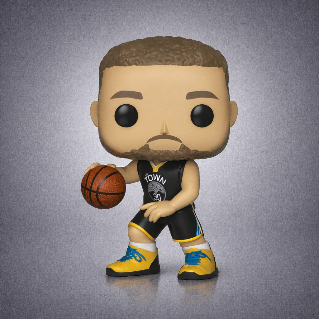 Funko Pop! Basketball: NBA Golden State Warriors - Stephen Curry #43