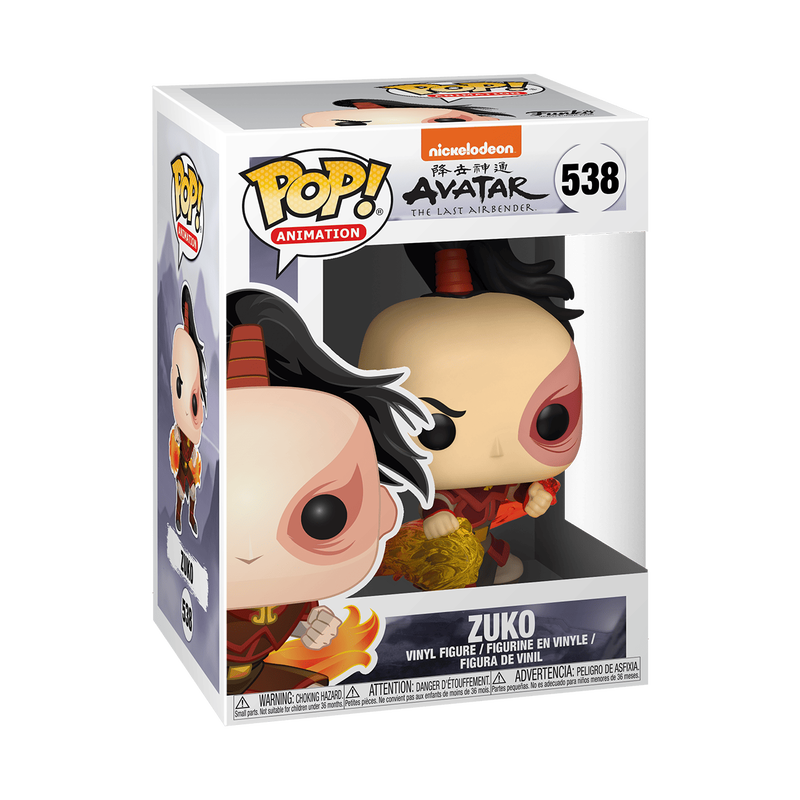 Funko Pop! Animation: Avatar - Zuko Vinyl Action Figure