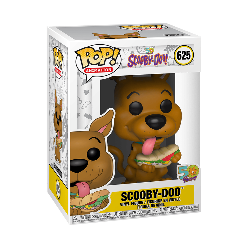 Funko Pop! Animation: 50 Years Scooby-Doo - Scooby-Doo With Sandwich #625