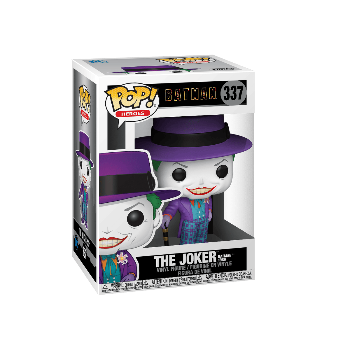 Funko Pop Heroes: Batman 1989 Joker With Hat Vinyl Figure