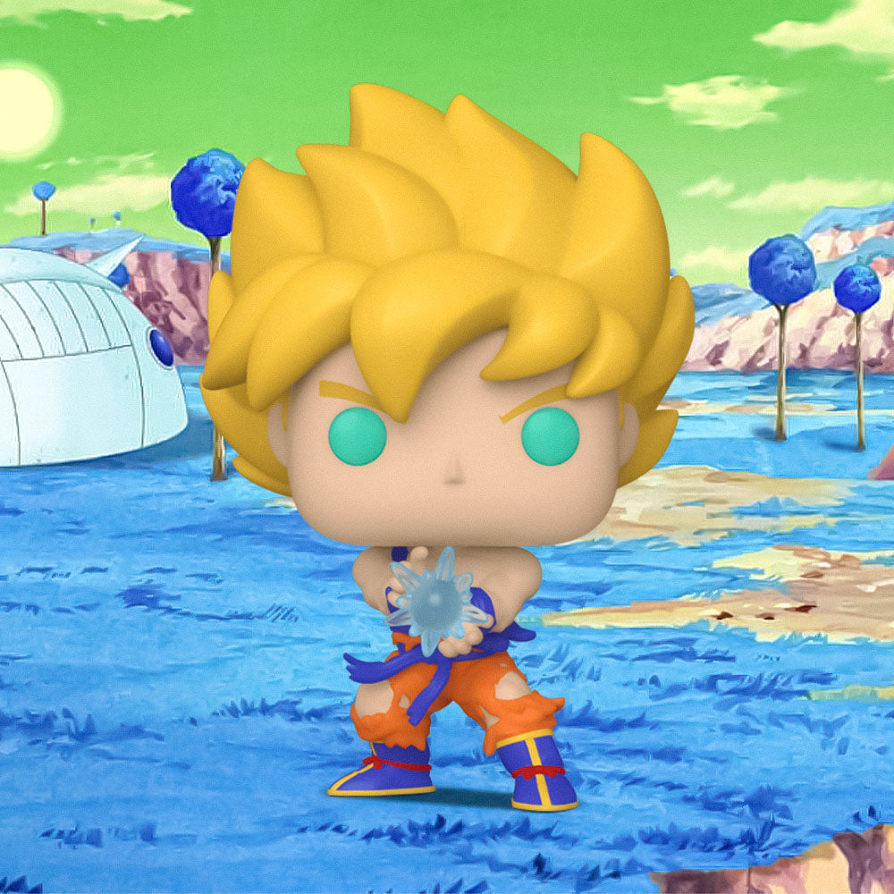 Funko Pop! Animation: Dragon Ball Z - Super Saiyan Goku with Kamehameha #948