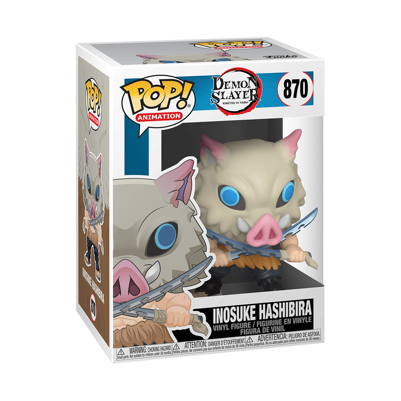 Funko Pop! Animation: Demon Slayer: Kimetsu no Yaiba - Inosuke Hashibira #870