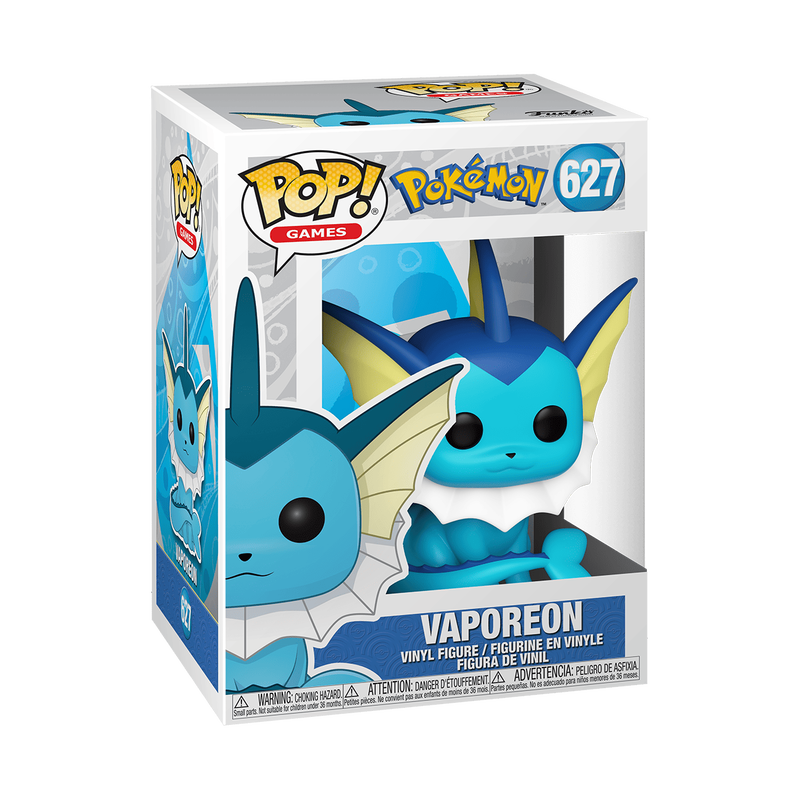 Funko Pop! Games: Pokemon - Vaporeon #627