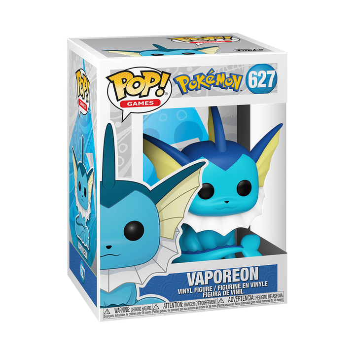 Funko Pop! Games: Pokemon - Vaporeon #627