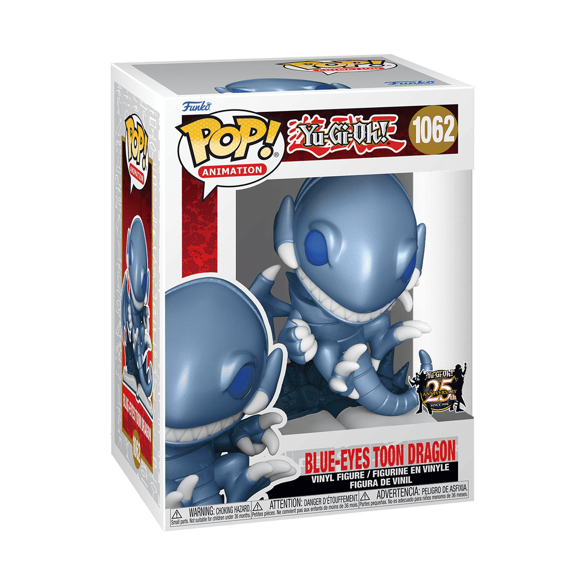 Funko Pop! Animation: Yu-Gi-Oh - Blue Eyes Toon Dragon Vinyl Figure