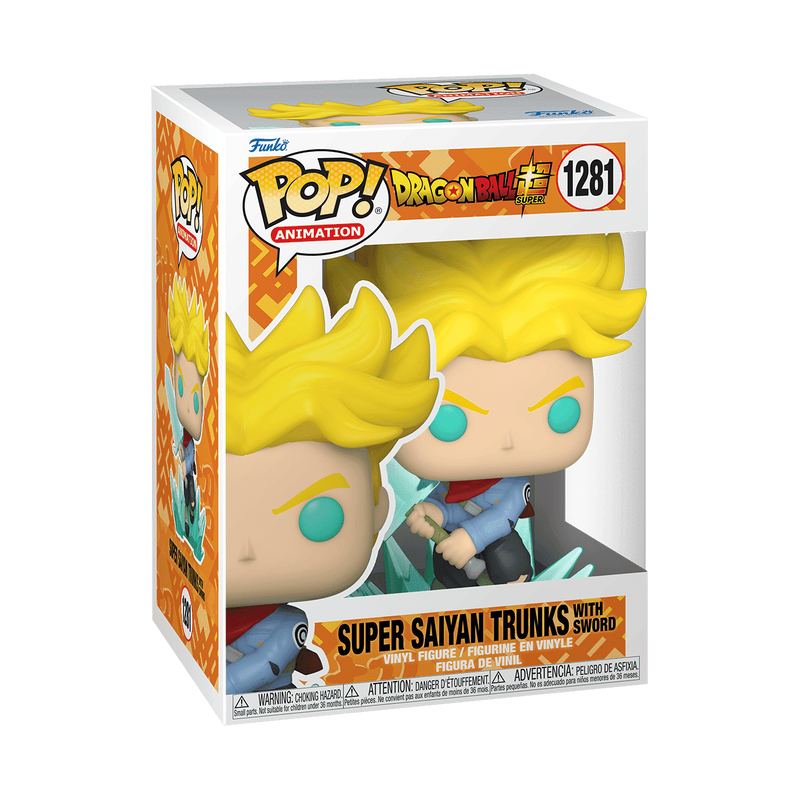 Funko Pop! Animation: Dragon Ball Super - Super Saiyan Trunks with Sword #1281