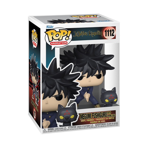 Funko Pop! & Buddy Animation: Jujutsu Kaisen - Megumi Fushiguro with Divine Dog #1112