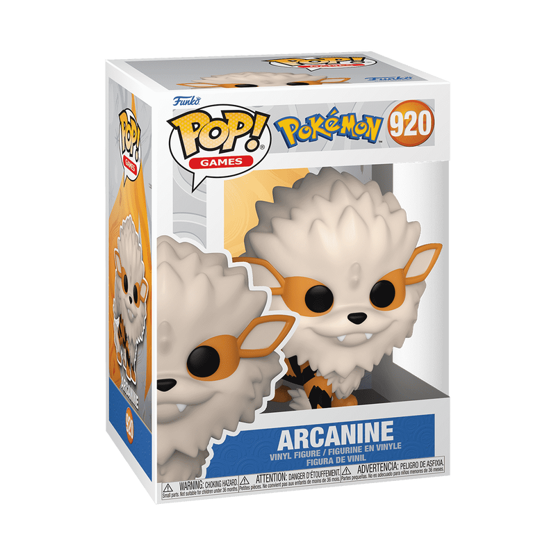 Funko Pop! Games: Pokemon - Arcanine #920