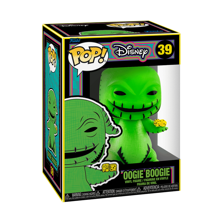 Funko Pop! Disney: Nightmare Before Christmas - Oogie Boogie Black Light #39