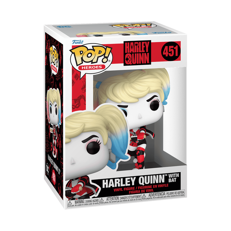 Funko Pop! Heroes: DC - 30th Anniversary Harley Quinn with Bat #451