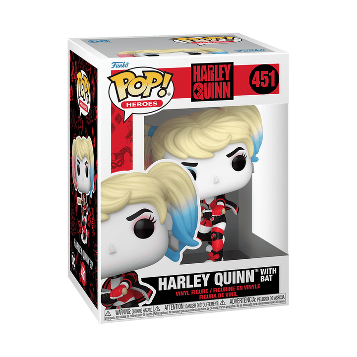 Funko Pop! Heroes: DC - 30th Anniversary Harley Quinn with Bat #451