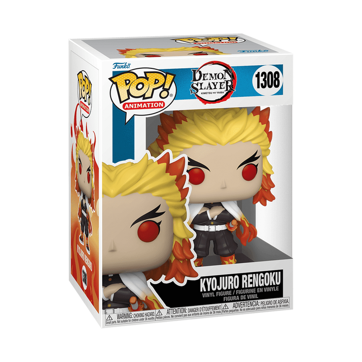 Funko Pop! Animation: Demon Slayer: Kimetsu no Yaiba - Kyojuro Rengoku #1308