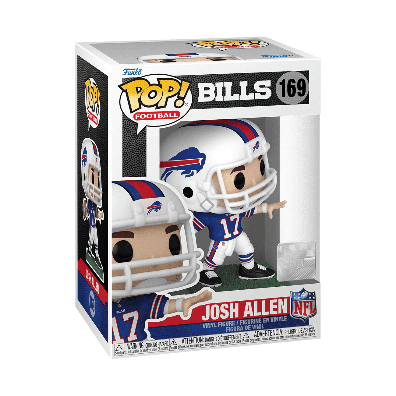 Funko Pop! Sports: NFL - Josh Allen Home Uniform #169
