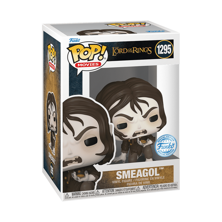 Funko Pop! Movies: The Lord of The Rings - Smeagol #1295 Special Edition Exclusive