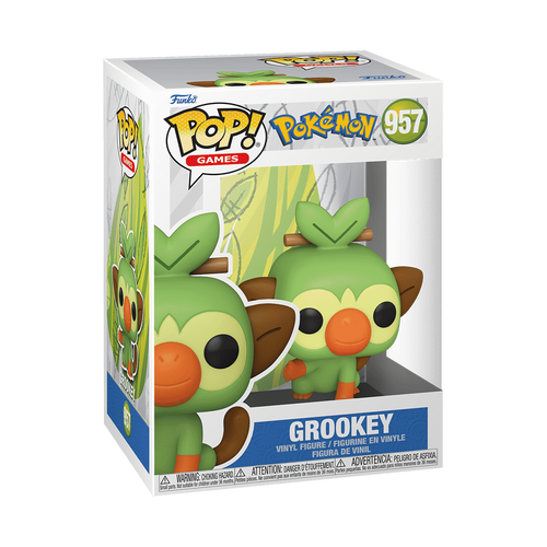 Funko Pop! Games: Pokemon - Grookey Waving #957