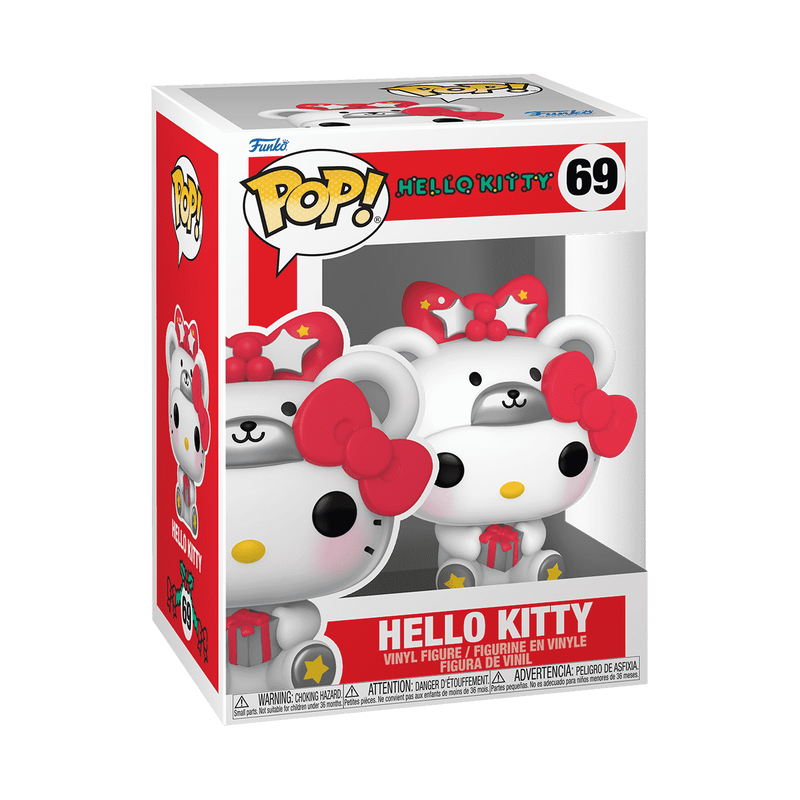 Funko Pop! Hello Kitty In Polar Bear Outfit With Present #69