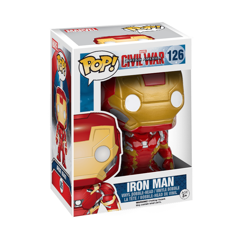 Funko Pop! Marvel: Captain America 3 Civil War - Iron Man #126