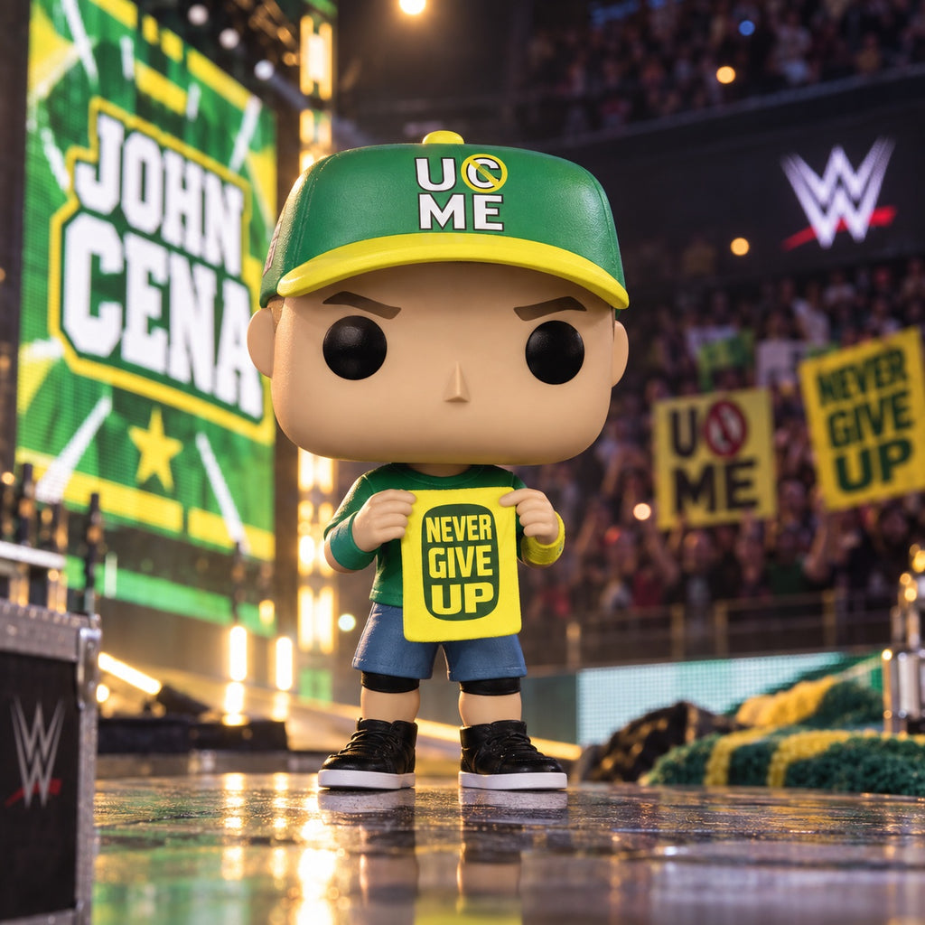 Funko Pop! Sports: WWE - John Cena with Never Give Up Towel #136