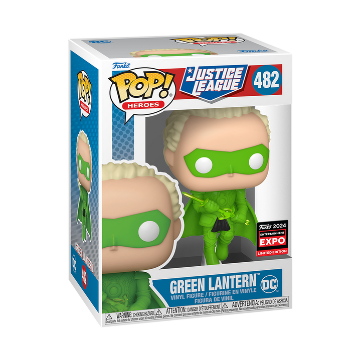 Funko Pop! Heroes: DC Comics Justice League - Green Lantern Kingdom Come 2024 Limited Edition Entertainment Expo Shared Exclusive