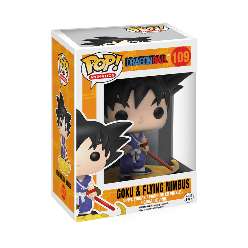Funko Pop! Animation: Dragon Ball - Goku and Flying Nimbus #109