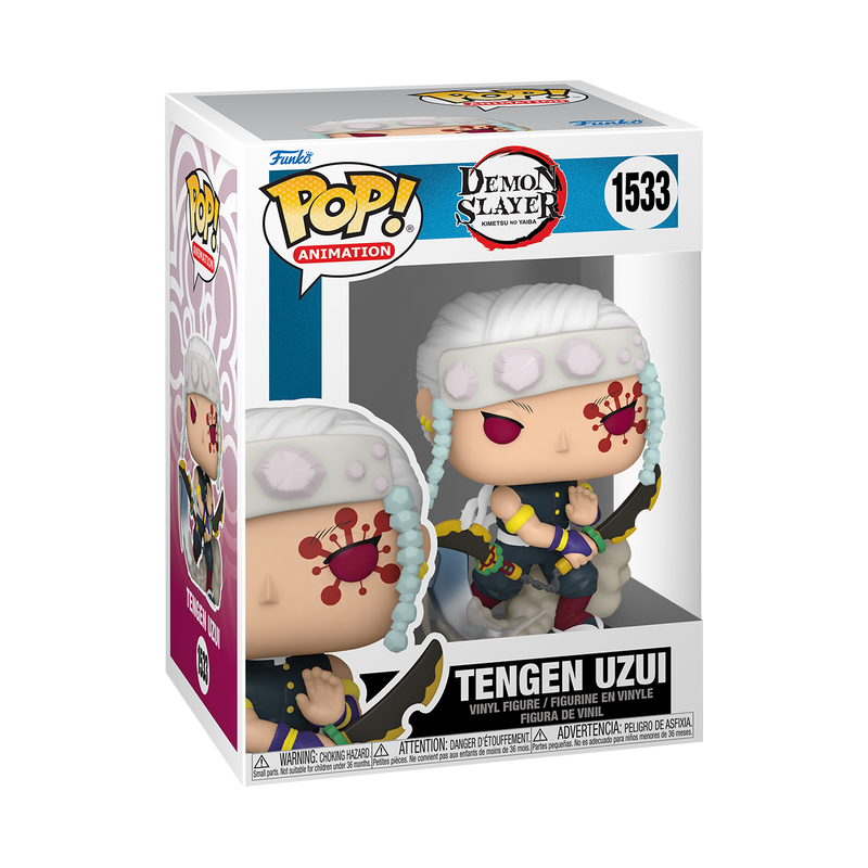 Funko Pop! Animation: Demon Slayer - Tengen Uzui With Nichirin Cleavers