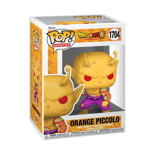 Funko Pop! Animation: Dragon Ball Super: Super Hero - Orange Piccolo Battle Damaged #1704