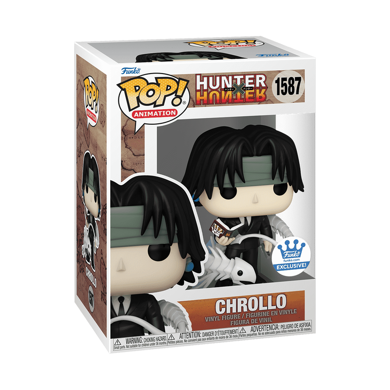 Funko Pop! Animation: Hunter X Hunter - Chrollo Lucilfer #1587 Shop Exclusive