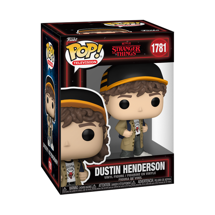 Funko Pop! Television: Netflix Stranger Things - Dustin Henderson #1781