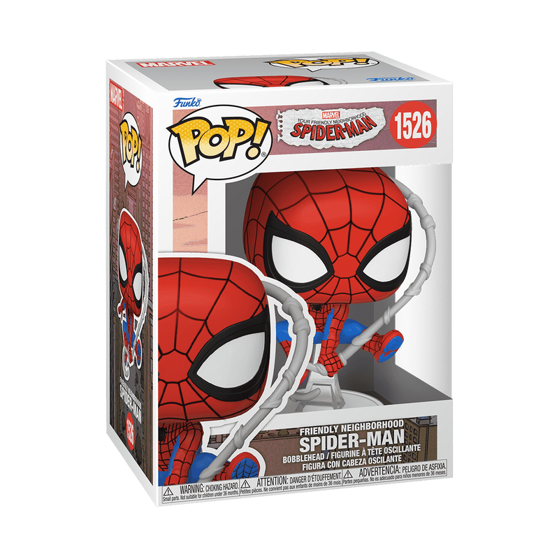 Funko Pop! Marvel: Your Friendly Neighborhood Spider-Man #1526