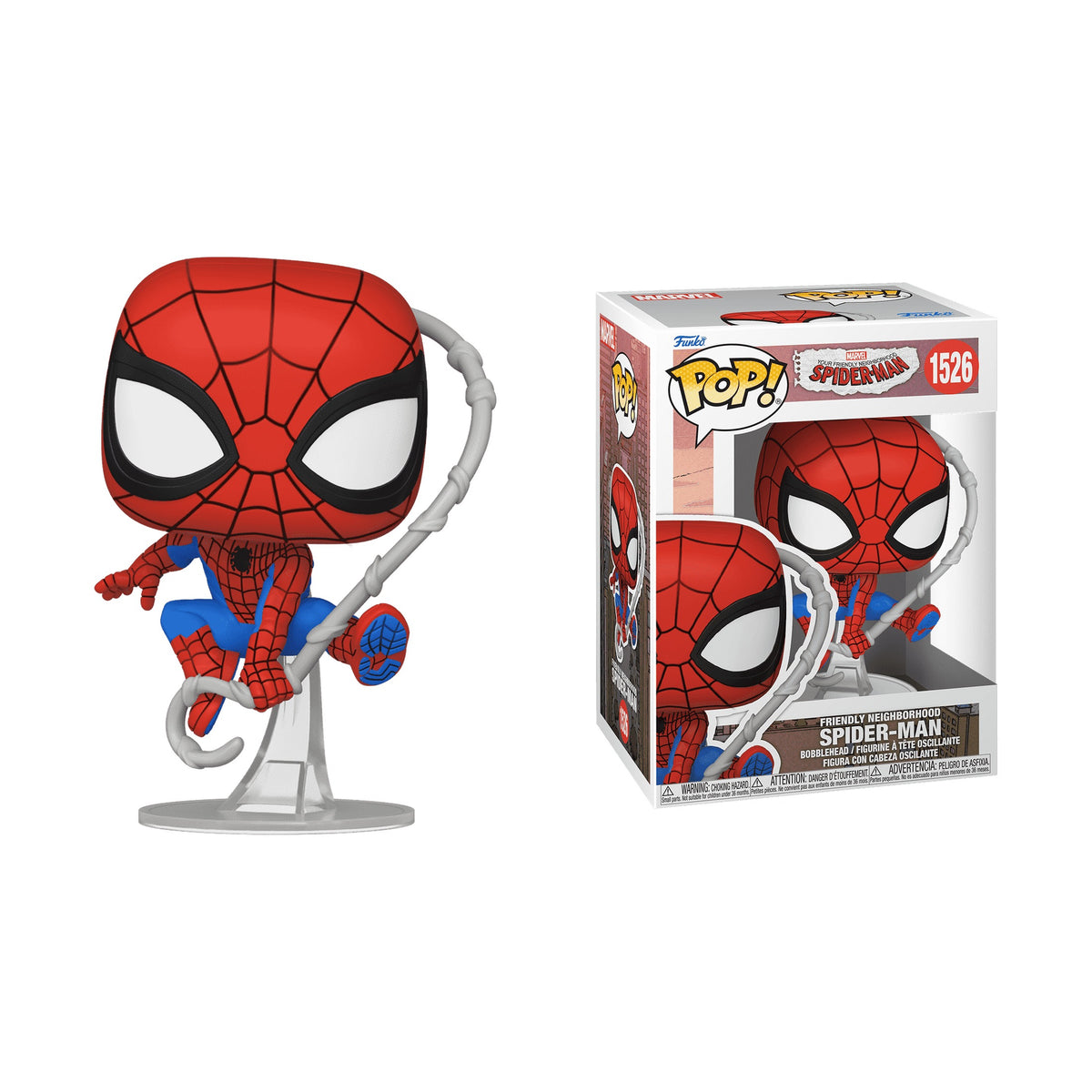 Funko Pop! Marvel: Your Friendly Neighborhood Spider-Man #1526