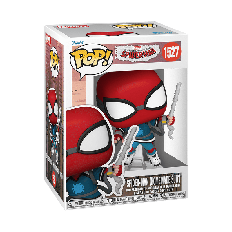 Funko Pop! Marvel: Your Friendly Neighborhood Spider-Man - Spider-Man Homemade Suit #1527