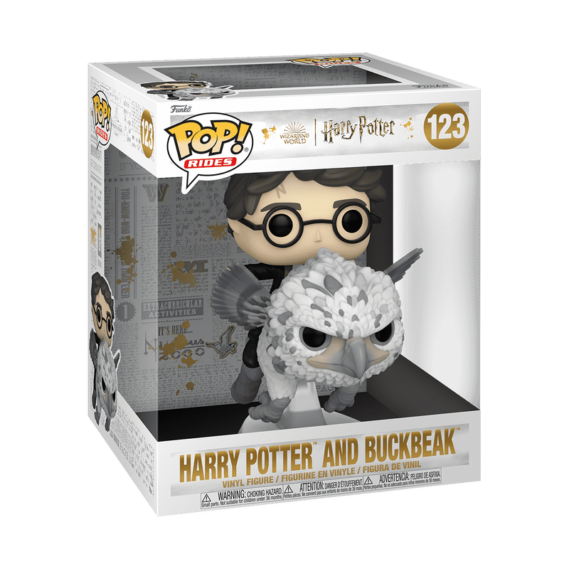 Funko Pop! Rides Deluxe: Harry Potter and the Prisoner of Azkaban - Harry Potter and Buckbeak #123