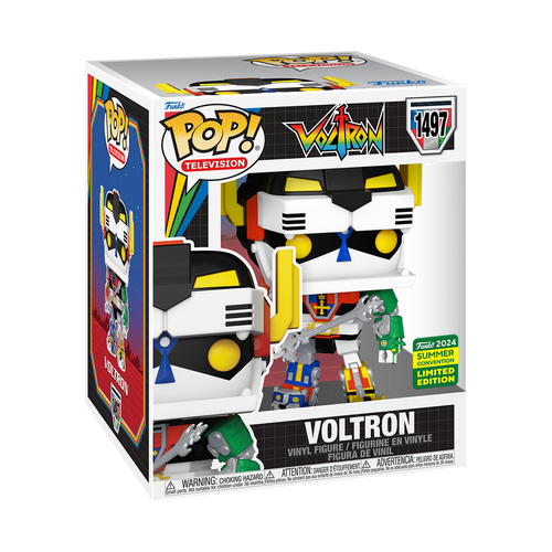 Funko Pop! Super Television: Voltron - Voltron With Blazing Sword #1497 2024 Summer Convention