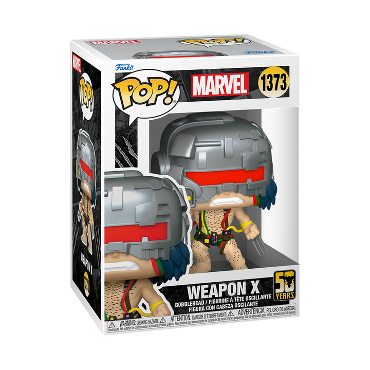 Funko Pop! Marvel: Wolverine 50th Anniversary - Weapon X #1373