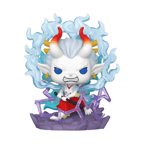 Funko Pop! Deluxe: One Piece - Yamato Man-Beast Form Glow-in-the-dark #1596 Entertainment Earth Exclusive